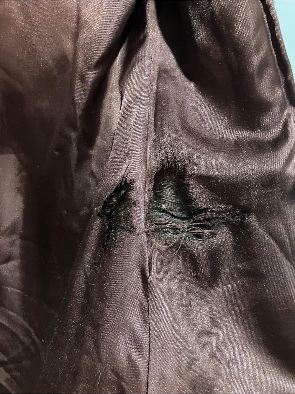 Vintage Faux Fur With Hood - Mid-Length - Black/Brown - Small - Picture 15 of 16